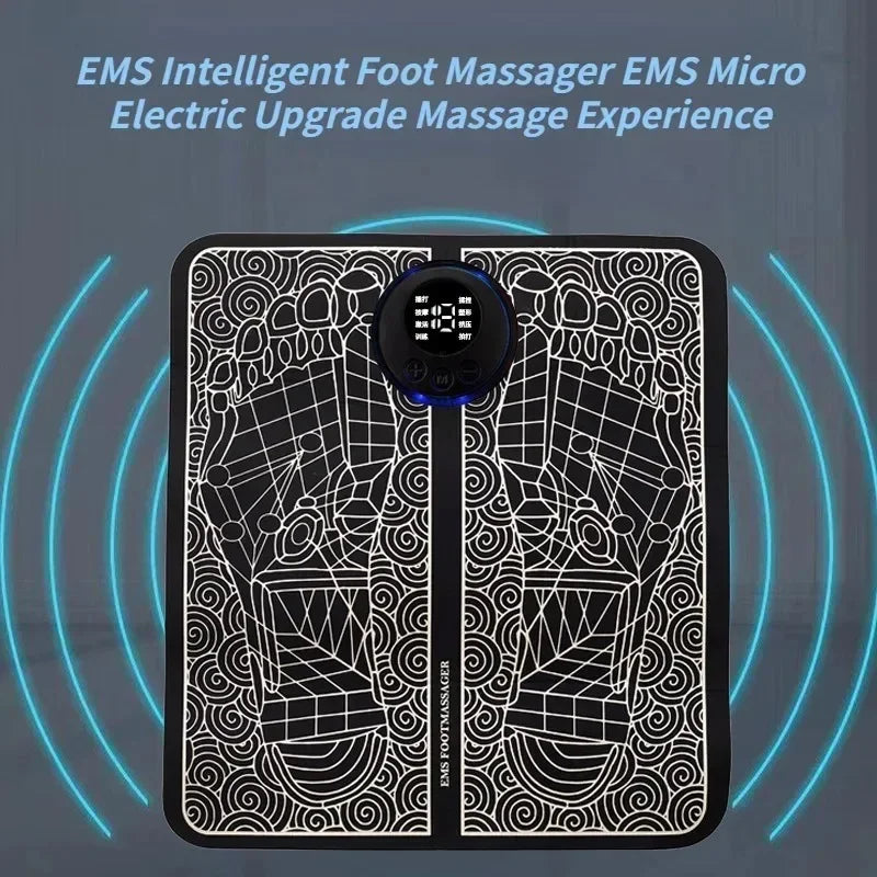 Electric EMS Foot Massager Pad Chargable